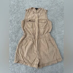 Banana Republic Tan Romper